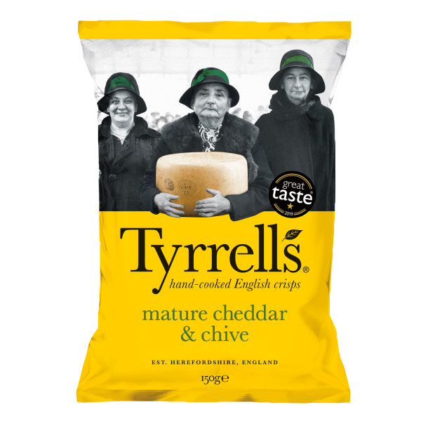 TYRRELL’S MATURE CHEDDAR & CHIVES