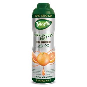 TEISSEIRE PINK GRAPEFRUIT 0% SUGAR CAN 600ml